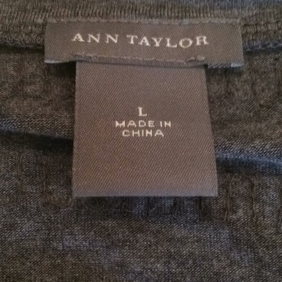 Ann Taylor striped sequined top - Picture 3 of 3